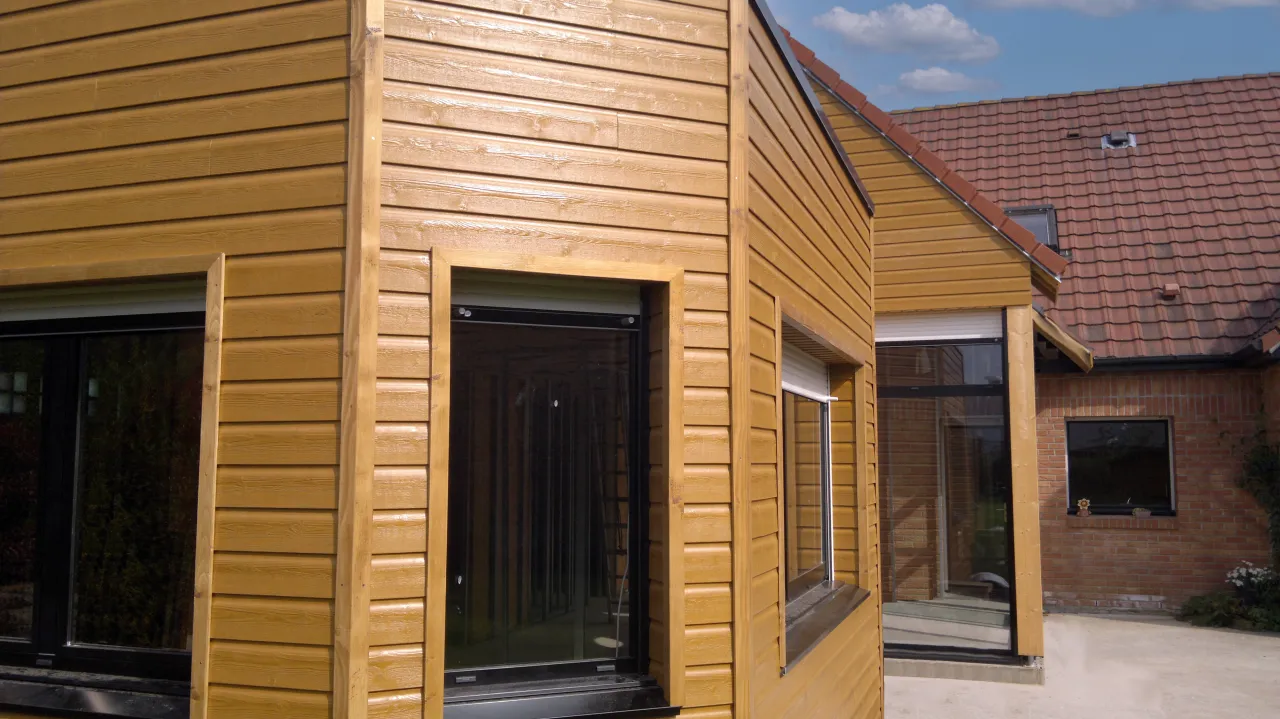 Construction extension à Cambrin